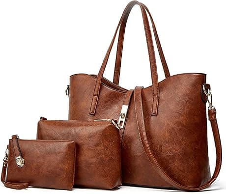 TcIFE Purses and Handbags for Womens Satchel Shoulder Tote Bags Wallets on Amazon.ae - Price Tracker