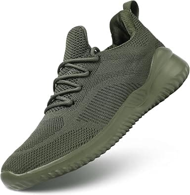 Kapsen Men's Non Slip Running Shoes Ultra Light Breathable Casual Walking Shoes Fashion Sneakers Mesh Workout Sports Shoes on Amazon.ae - Price Tracker