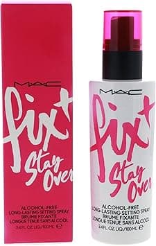 MAC M.A.C. Fix+ Stay Over Alcohol Free 16HR Setting Spray, 3.40 Ounce (Pack of 1) on Amazon.ae - Price Tracker