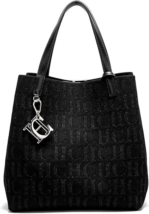 Tote Bags Vegan Leather Purses and Handbags for Women Top Handle Ladies Shoulder Bags Handle Bags Hobo Crossbody Purse على Amazon.ae - متتبع الأسعار