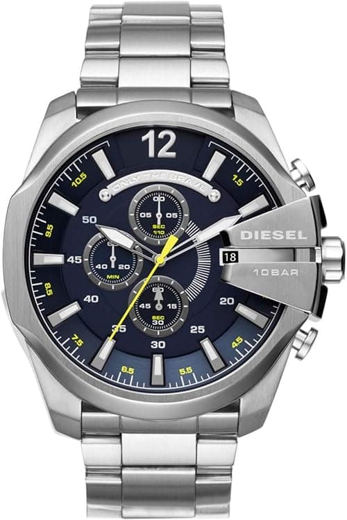 Diesel Mens Quartz Watch, Analog Display and Stainless Steel Strap, DZ4329 on Amazon - Best Deal Finder