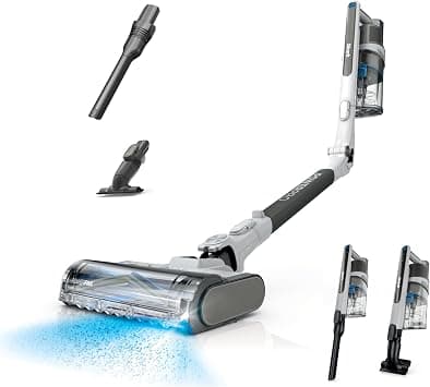 Shark PowerPro Flex Reveal Plus Cordless Vacuum, FloorDetect & Dirt-Reveal Technology, HEPA Filter, for Carpets & Hard Floors, Up to 50-Minute Runtime, Powerful Pet Hair Pickup, Java, IZ382H - Amazon.sa Price Tracker