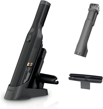 Shark WV201BK WANDVAC Cordless Hand Vac, Lightweight & Portable at 1.4 lbs. with Powerful Suction, Charging Dock, One-Touch Empty for Car & Home, Mattress, Duster Crevice Tool Included, Black on Amazon - Best Deal Finder