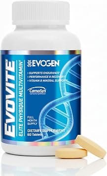Evogen Evovite | Immune Boosting Elite Sport Multivitamin with Beta-Alanine & Curcumin | 30 Day Supply on Amazon - Best Deal Finder