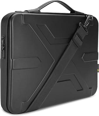 KIZUNA Laptop bag Case 15 Inch Shockproof EVA Hard Shell Handle Sleeve For 15" Macbook air M3 M2 2024/15" Lenovo IdeaPad 3i /15.6" Dell XPS 15/IdeaPad Slim 3i 14",Black - Amazon.sa Price Tracker