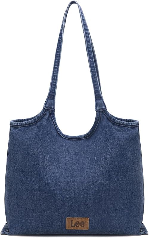 Montana West x Lee Denim Tote Bag for Women Casual Hobo Shoulder Bag & Handbags for Work, Travel, Shopping on Amazon.ae - Price Tracker