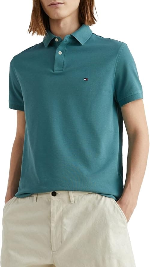 Tommy Hilfiger mens 1985 REGULAR Polo Shirt (pack of 1) on Amazon.ae - Price Tracker