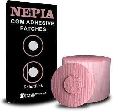 Nepia 30 Pcs Pink CGM Sensor Patches | Waterproof Adhesive for Dexcom G7/Libre1 2 3/Enlite | 14 Days Long-Lasting Protection | Sweatproof Sensor Covers with Comfortable Fit for Active Lifestyle on Amazon.ae - Price Tracker