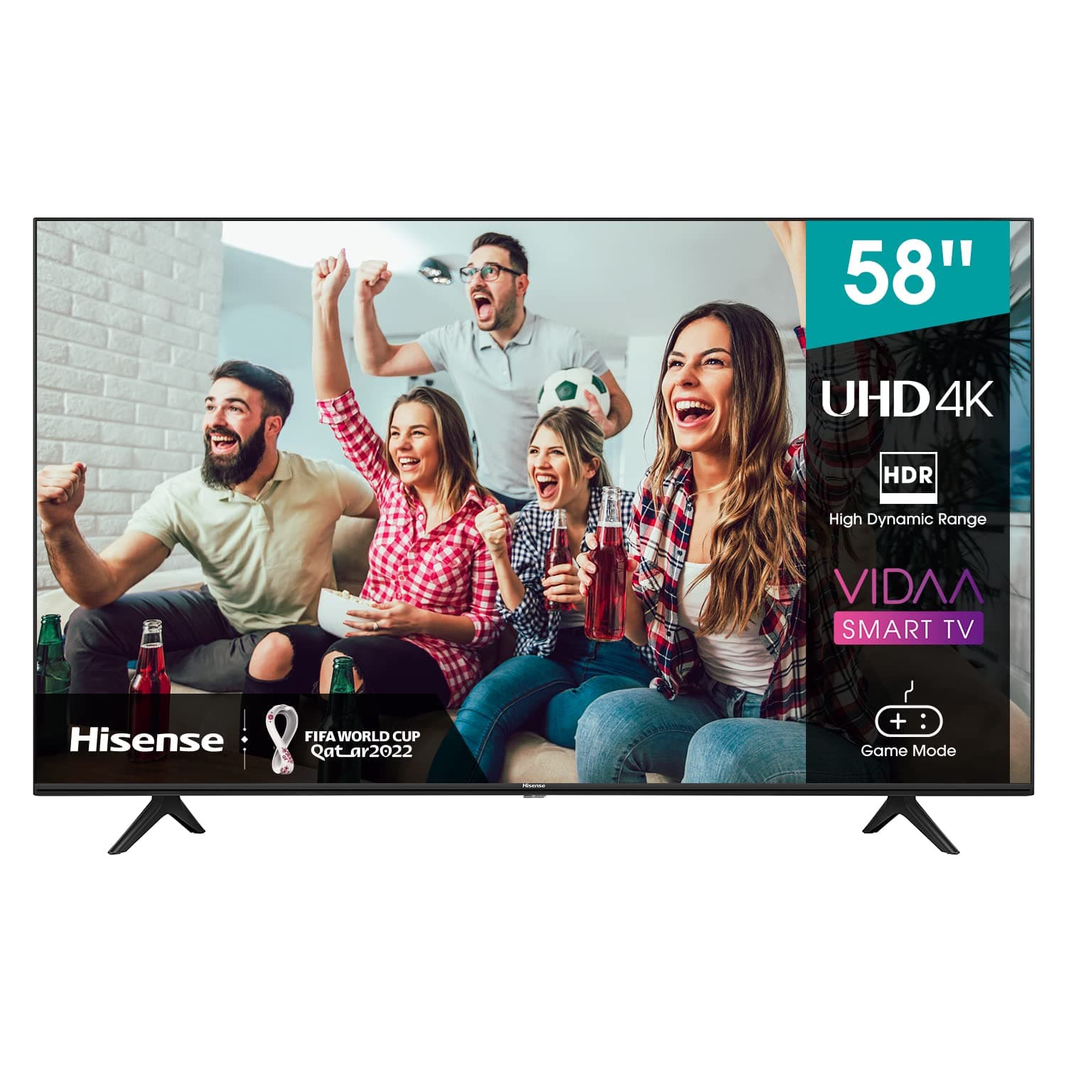 Hisense 58 Inch TV UHD Smart HDR 10/HLG Wifi (2.4GHZ) Bluetooth 5.0 DLNA HDCP Version H.265 decoder - 58A6GE (2021 Model) on Amazon.ae - Price Tracker
