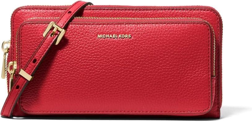 Michael Kors Womens Jet Set Large Continental Crossbody Wallet Jet Set Large Continental Crossbody Wallet on Amazon.ae - Price Tracker