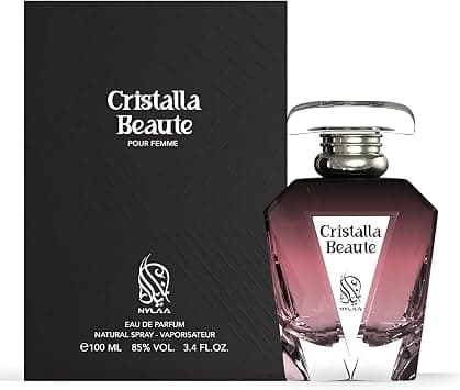 Nylaa Cristalla Beaute Eau de Parfum For Women (100 ml) على Amazon.ae - متتبع الأسعار
