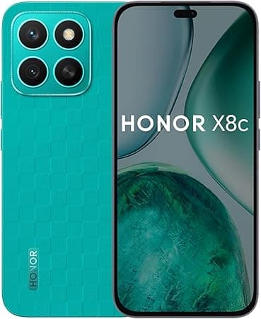 HONOR X8c Smartphone 8GB RAM 256GB ROM | 6.7" AMOLED 120Hz Display, 108MP Camera, Android 15, Dual SIM, 5000mAh Battery, 35W Fast Charging, Google Play (Marrs Green) on Amazon.ae - Price Tracker