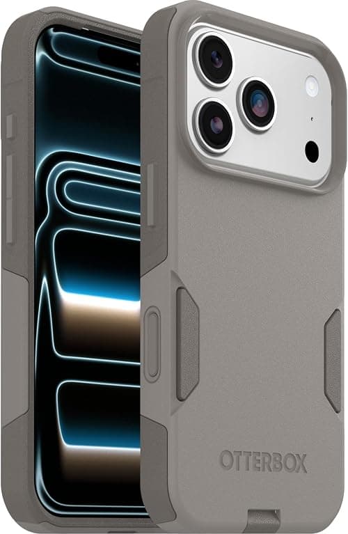OtterBox Commuter Series MagSafe Case for iPhone 17 Pro, Shockproof, Drop proof, Rugged, Protective Case, 3x Tested to Military Standard, Grey on Amazon.ae - Price Tracker