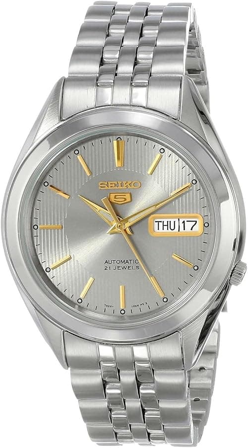 Seiko 5 five SNKL19J1 Automatic watch for Men on Amazon.ae - Price Tracker