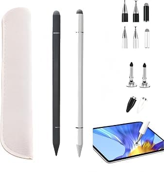 Stylus Pen Universal Touch Screen Pen 2 Pcs with PU Bag on Amazon.ae - Price Tracker