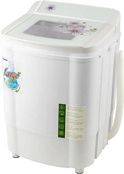 Geepas Washing Machine, 2-In-1 Function, 3.5 Kg, Gswm18040 - Tempered Glass Cover, Wash With Separate Spin, High Spin Speed, 2 Years Warranty على Amazon.ae - متتبع الأسعار