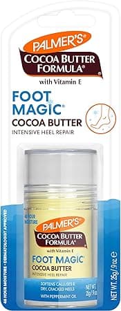 Palmer's Cocoa Butter Formula Heel Repair Stick-Vitamin E-Softens & Smoothes Dry,Cracked Heels and Feet-With Peppermint Oil-Paraben, Sulphate,Dyes, Mineral Oil-25g on Amazon.ae - Price Tracker