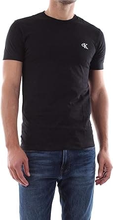 Calvin Klein Men's CK ESSENTIAL SLIM TEE S/S Knit Top (pack of 1) on Amazon.ae - Price Tracker