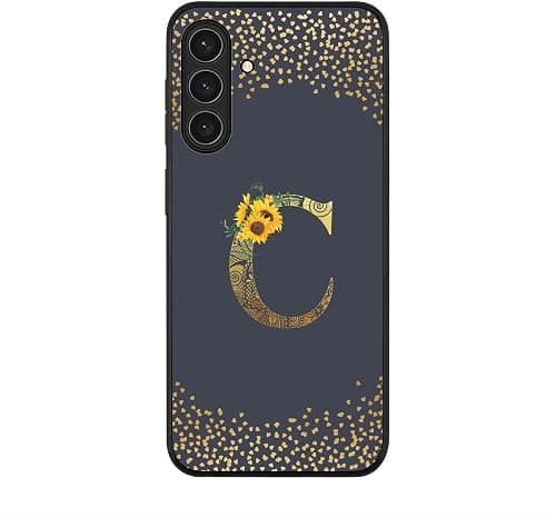 Stylizedd Case Compatible with Samsung Galaxy A17 / A17 4G / M17 Rugged cover Slim fit Camera Protection, Shockproof Thin Phone Case - Custom Floral Monogram - C (Grey) on Amazon.ae - Price Tracker