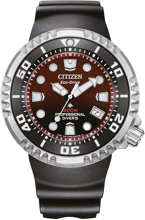 Citizen Men's Promaster Dive Eco-Drive Analogue, Rubber Strap Watch على أمازون - دليلك لأفضل العروض