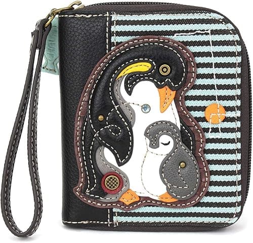 CHALA Zipper Wallet Wristlet 8 Credit Card Slots Durable Faux Leather on Amazon.ae - Price Tracker