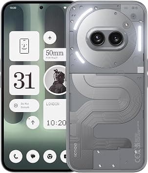 Nothing Phone (2a) Plus Smartphone, MTK 7350 Pro 50 MP Triple Camera, 6.7" 120 Hz AMOLED Display, 5000mAh 50W Fast Charge NFC 12 GB+256 GB Grey on Amazon - Best Deal Finder