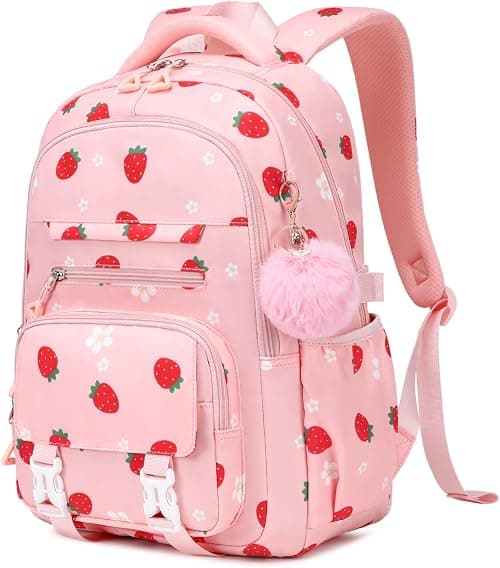 Girls Backpack for School, Kawaii Bookbag for Teen Multiple Pockets School Bag for Primary Elementary Middle School on Amazon.ae - Price Tracker