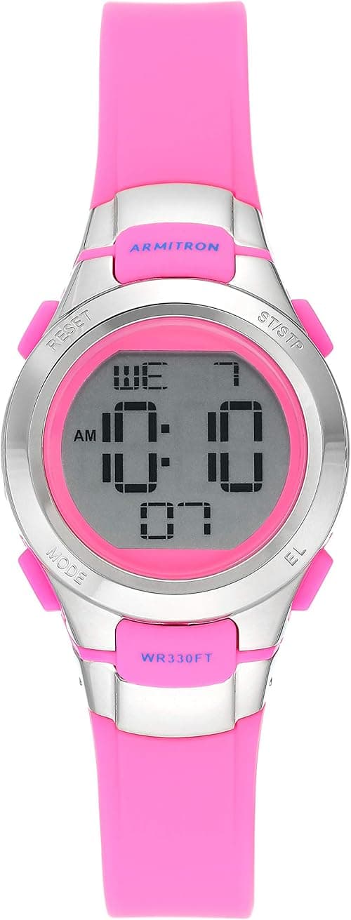 Armitron Sport Women's Digital Chronograph Resin Strap Watch, 45/7012, Chronograph,Digital,Quartz Movement on Amazon - Best Deal Finder