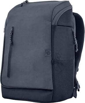 HP Travel 25L 15.6-inch Laptop Backpack, Water-repellent, RFID-blocking compartment, Extendable Zippers, 100% recycled plastic on Amazon.ae - Price Tracker