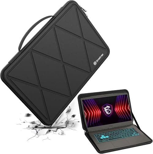 Smatree 15.6" MSI Thin 15 Series Thin A15 Series Laptop Sleeve Case Hard Protective Case Cover for 16" MSI Prestige Series 16AI EVO B1M /Prestige 16 AI Studio B1V (X8288) | Compatible with MSI Thin 15/A15, Prestige A16 AI+/Prestige 16AI Evo B1M/16AI Studio B1V (X8288) على Amazon.ae - متتبع الأسعار
