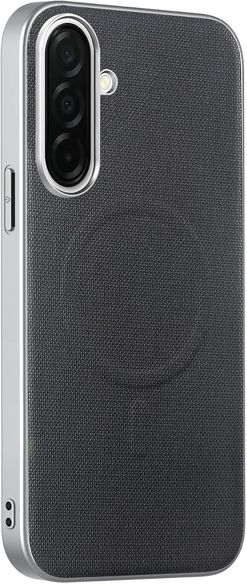 Magnetic Phone Case Compatible with Samsung Galaxy A17 / M17 / F17 【Supports Wireless Charging,PC + TPU + PU Hybrid Protective Cover Shockproof Design】Black on Amazon.ae - Price Tracker