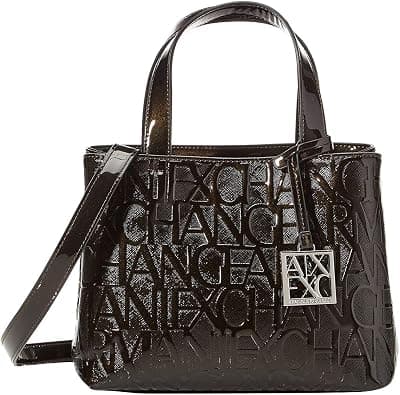A|X ARMANI EXCHANGE Embossed Logo Small Open Shopping Bag على Amazon.ae - متتبع الأسعار
