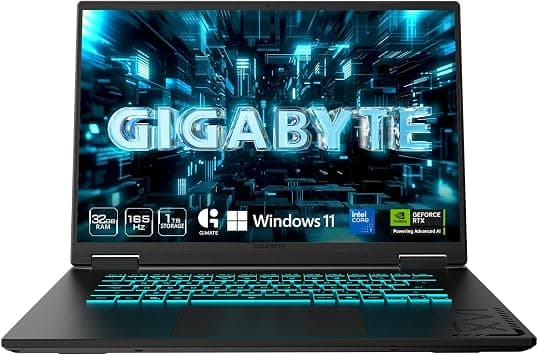 Gigabyte - Gaming A16 Pro Laptop 165Hz 2560X1600 Wqxga Nvidia Geforce Rtx 5070 Ti Intel Core Ultra 7 240H 1Tb Ssd With 32Gb Lpddr5X Ram Windows 11 Home (Gaming Dxhg4Uscc4Sh) on Amazon.ae - Price Tracker