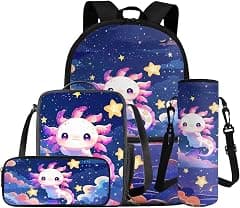 Gomyblomy Backpack for School Girls Bookbag with Lunch Box 4-In-1 Set Kawaii Kids School Bag for Elementary Kindergarten - Amazon.sa Price Tracker