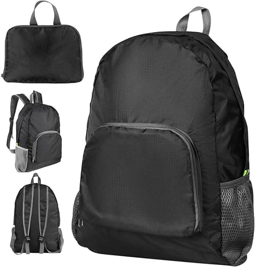 Lightweight Foldable Backpack, Waterproof Ultralight Compact Daypack for Hiking, Fishing, Travel & Camping, Packable Outdoor Rucksack for Men and Women, Practical Small Hiking Bag Gift on Amazon.ae - Price Tracker
