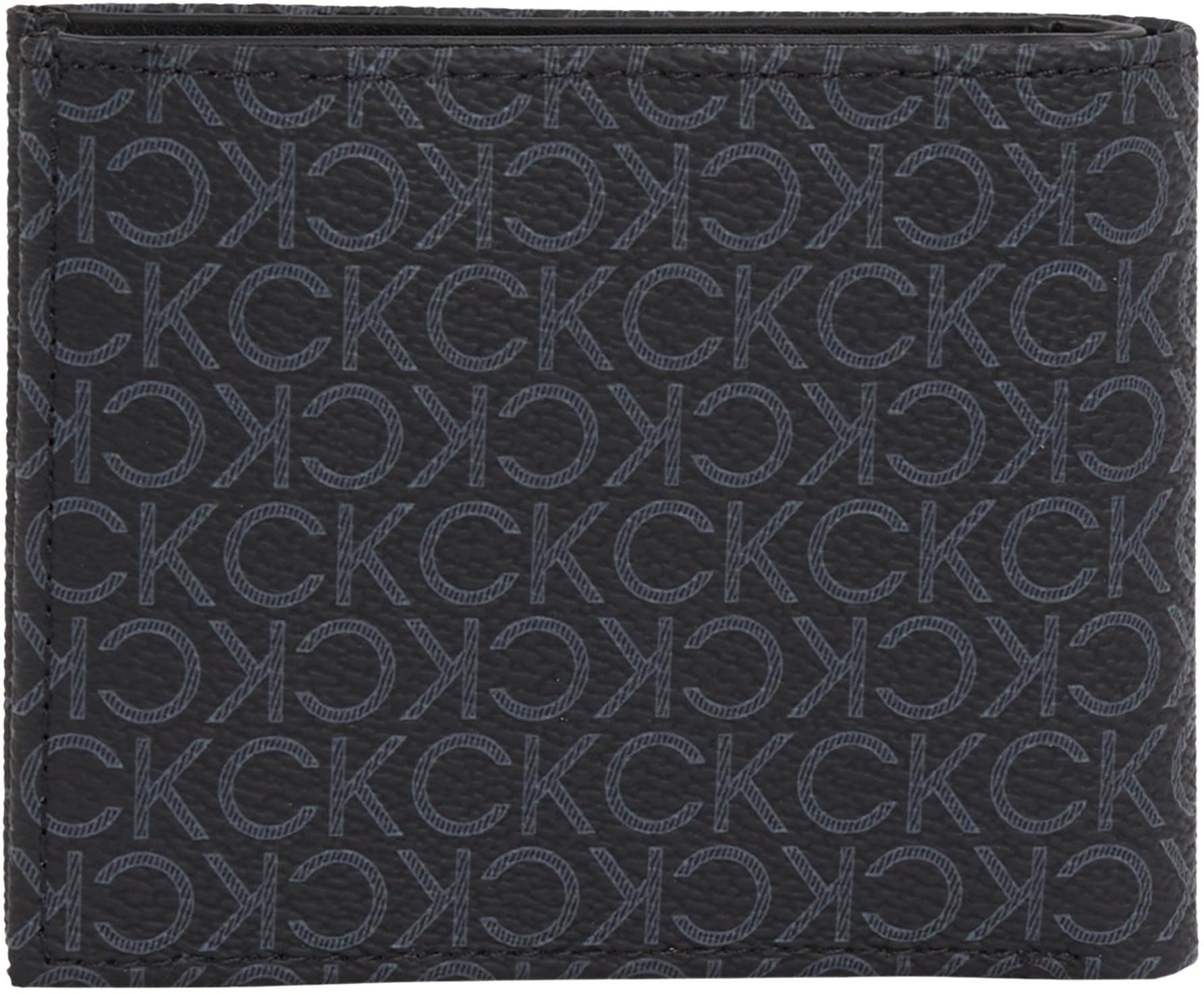 Calvin Klein Classic Mono Bifold 5Cc W/Coin Wallets For Men Classic Mono Black Os on Amazon.ae - Price Tracker