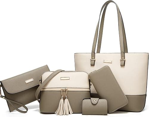 TcIFE Purses Satchel Handbags for Women Shoulder Tote Bags Wallets على أمازون - دليلك لأفضل العروض