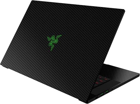 Razer Skin Vinyl Laptop Wrap: Blade 15 - Full Wrap - Premium 3M Cast Vinyl - Scratch Resistant - Unique Designs & Finishes - Easy Application - Carbon Fiber - Black on Amazon.ae - Price Tracker