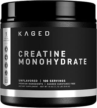 Kaged Creatine Monohydrate Powder | Unflavored | Muscle Recovery and Growth Supplement for Men & Women | Vegan | Easily Digestible | Gluten Free | Keto Friendly on Amazon.ae - Price Tracker