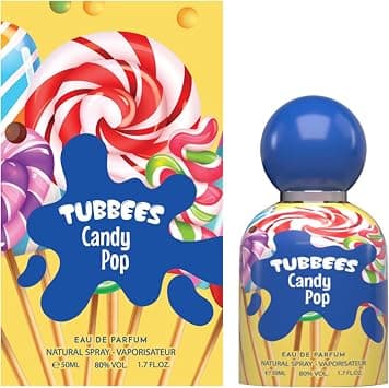 Tubbees Perfume 50ML - CANDY POP | Unisex Kid-Friendly Gourmand-Inspired Fragrance على Amazon.ae - متتبع الأسعار