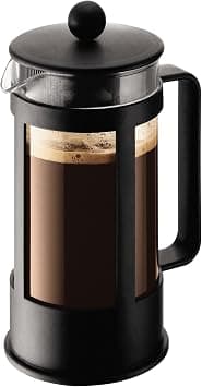BODUM Kenya 3 Cup French Press Coffee Maker, Black, 0.35 l, 12 oz على Amazon.ae - متتبع الأسعار