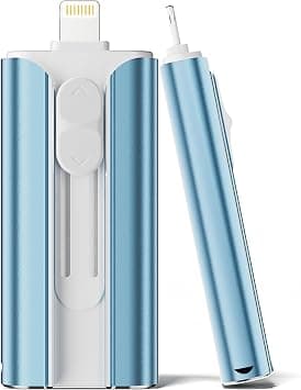 MFi Certified Flash Drive 512GB for iPhone Thumb Drive, USB Memory Stick iPhone Flash Drive Photo Stick for Photos Videos, High Speed External Storage Jump Drive for iPhone/iPad/Android/PC(Sky Blue) on Amazon.ae - Price Tracker