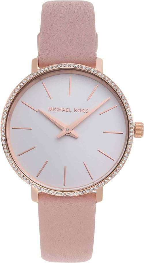 Michael Kors Women's Watch PYPER, 32 mm case size, Two Hand movement, Leather strap on Amazon.sa - Price Tracker