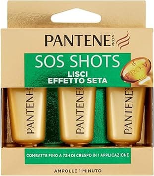 Pantene Pantene Pro-V Sos Shots Smooth Silk Effect Intensive Treatment for Damaged Hair, Concentrated and Effective Formula, 3 x 15 ml on Amazon.ae - Price Tracker