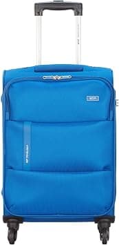 VIP Widget 4W Polyester 57.5 cms Softsided Cabin Luggage Trolley Bags (Blue) (STWID58EBLU), Blue, Cabin, Luggage on Amazon - Best Deal Finder