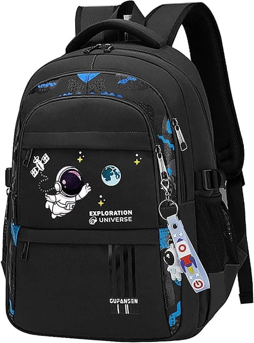 Astronaut Backpack for Boys Teens, Large Capacity School Bag Bookbag for Kids Elementary Middle on Amazon.ae - Price Tracker