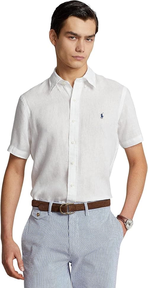 POLO RALPH LAUREN Men's Classic Oxford Long Sleeve Sport Shirt on Amazon.ae - Price Tracker