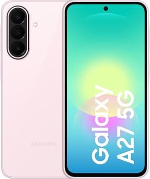 Samsung Galaxy A27 5G, Light Pink, 128GB Storage, 6GB RAM, Slim phone, Circle to Search, Object Eraser, Three lenses, IP64 (UAE Version) on Amazon.ae - Price Tracker
