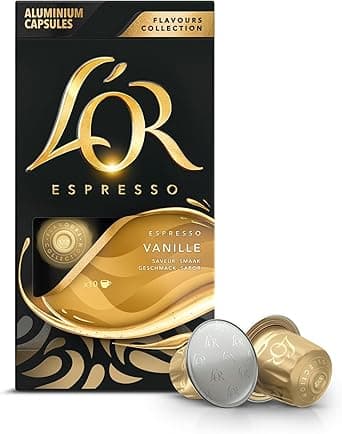L'OR - Espresso Coffee - Vanille - Flavours Collection - 10 Aluminium Capsules Compatible with Nespresso Original Machine (Pack of 1) on Amazon.ae - Price Tracker