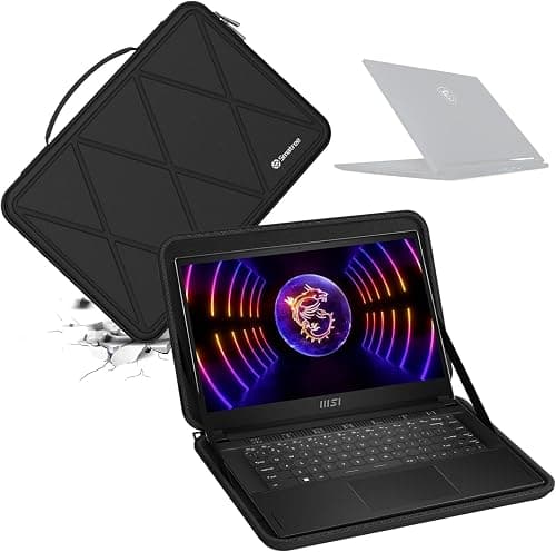 Smatree Hard EVA Protective Sleeve Case Compatible for 14 inch MSI Stealth 14Studio A13VF/A13VE, for MSI Stealth 14 AI Studio A1V, MSI Prestige 14 AI Evo C1M, Prestige 14 AI Studio C1V/C1U Bag(X8261) on Amazon.ae - Price Tracker